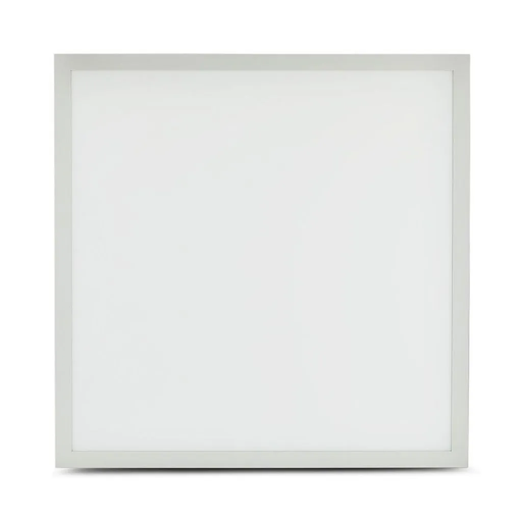 Pannello Smart LED 600x600mm 40W 120LM/W 3 in 1 Compatibile con Amazon Alexa e Google Home Dimmerabile, vista frontale