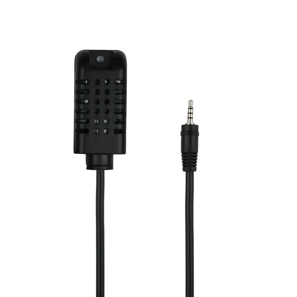 Sensore di Umidità e Temperatura Compatibile ad Amazon Alexa Google Home e Nest, vista frontale