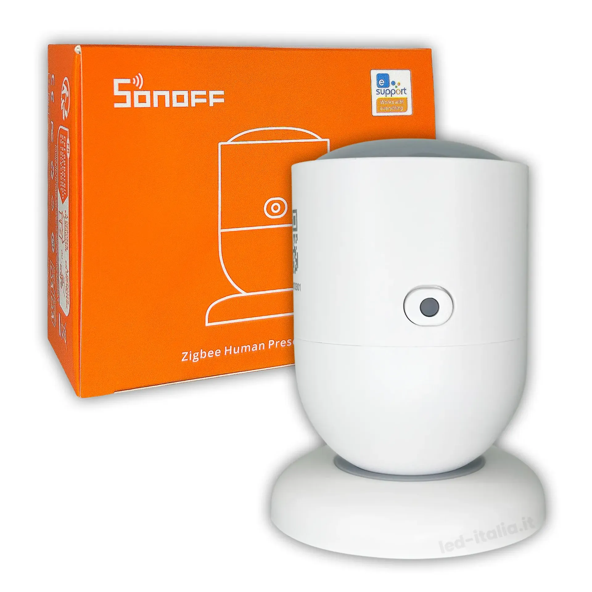 Sensore Smart di Presenza ZigBee, vista frontale